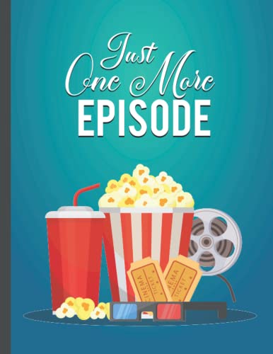 TV Show & Movie Tracker Journal - Record Your Favorite Series, Episodes & Films | Perfect Gift for Binge Watchers & Entertainment Lovers | Use for Personal Watchlist, Birthday Gifts & Media Organization