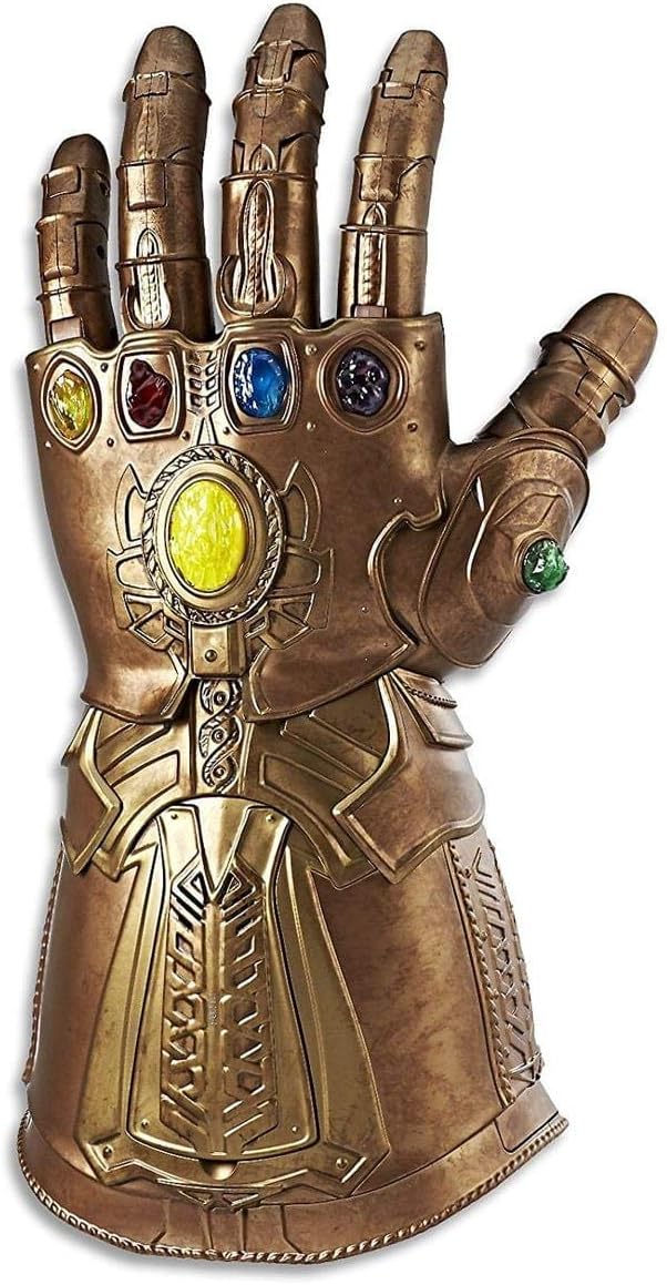 Marvel Legends Series Infinity Gauntlet - Electronic Articulated Fist with LED Lights & Sound Effects | Collectible Avengers Thanos Gauntlet for Cosplay, Halloween Costume & Display