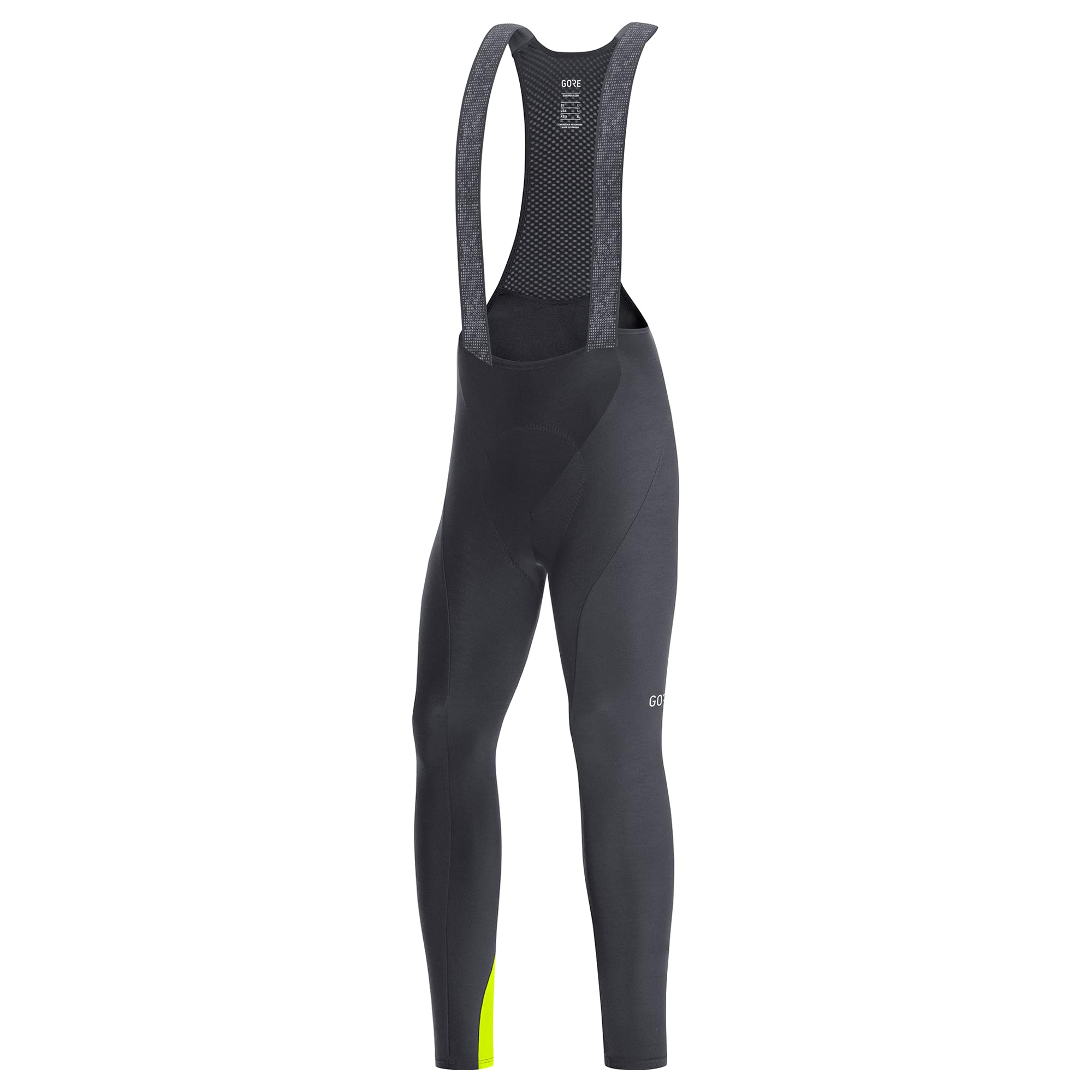 GORE WEAR Men's Thermal Cycling Bib Tights with C3 Seat Pad - Winter Biking, Cold Weather Training & Outdoor Sports Gear
