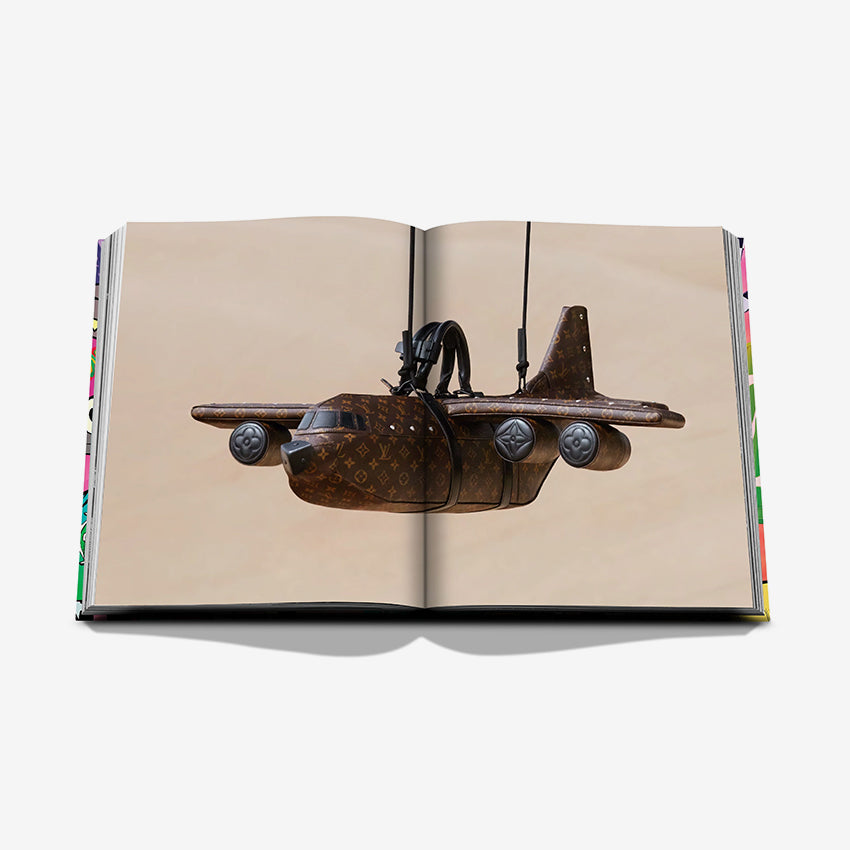 Assouline Louis Vuitton: Virgil Abloh Classic Cartoon Cover Book - Luxury Fashion Collector's Edition for Home Decor & Coffee Table Display