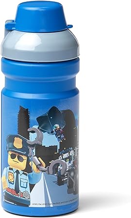 LEGO City Lunch Box Set - Durable Blue Lunch Container for Kids, School & Office Use - Perfect for Meals, Snacks & On-the-Go Dining