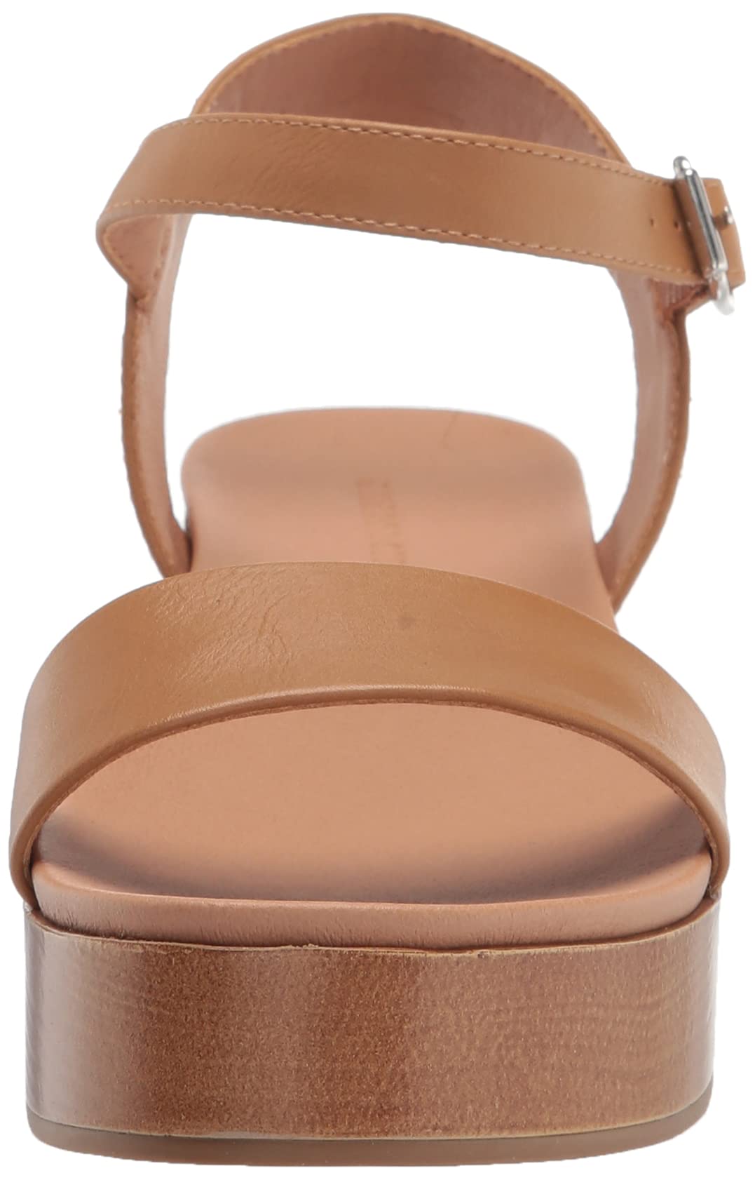 Amazon Essentials Women's Two Band Flatform Sandal - Comfortable Summer Casual Shoes for Walking, Beach & Outfits