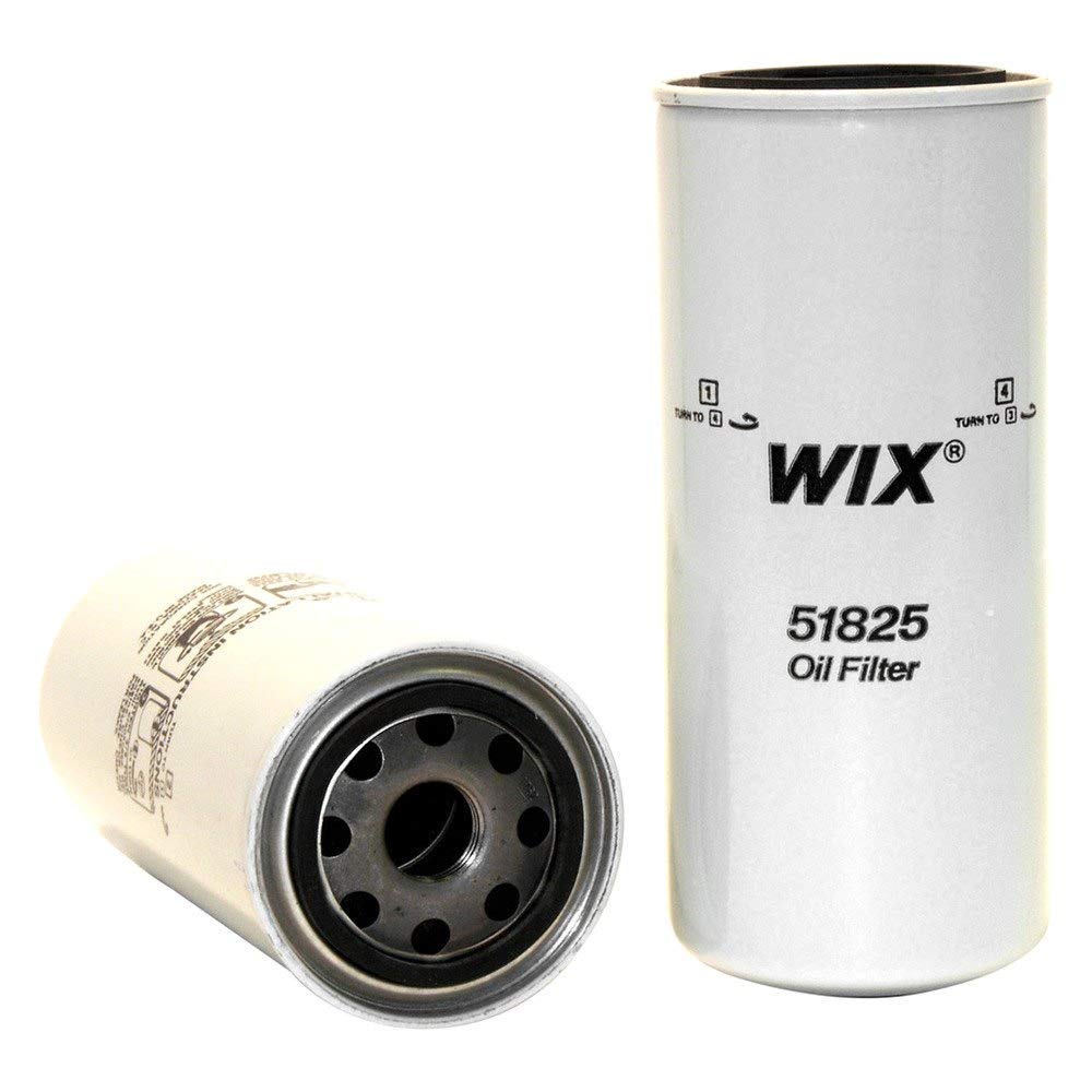 Wix Filters 51825 Heavy Duty Spin-On Lube Filter for Trucks & Heavy Equipment - Pack of 1 | Engine Protection & Extended Oil Change Intervals | Ideal for Commercial Fleets, Construction & Farming Vehicles