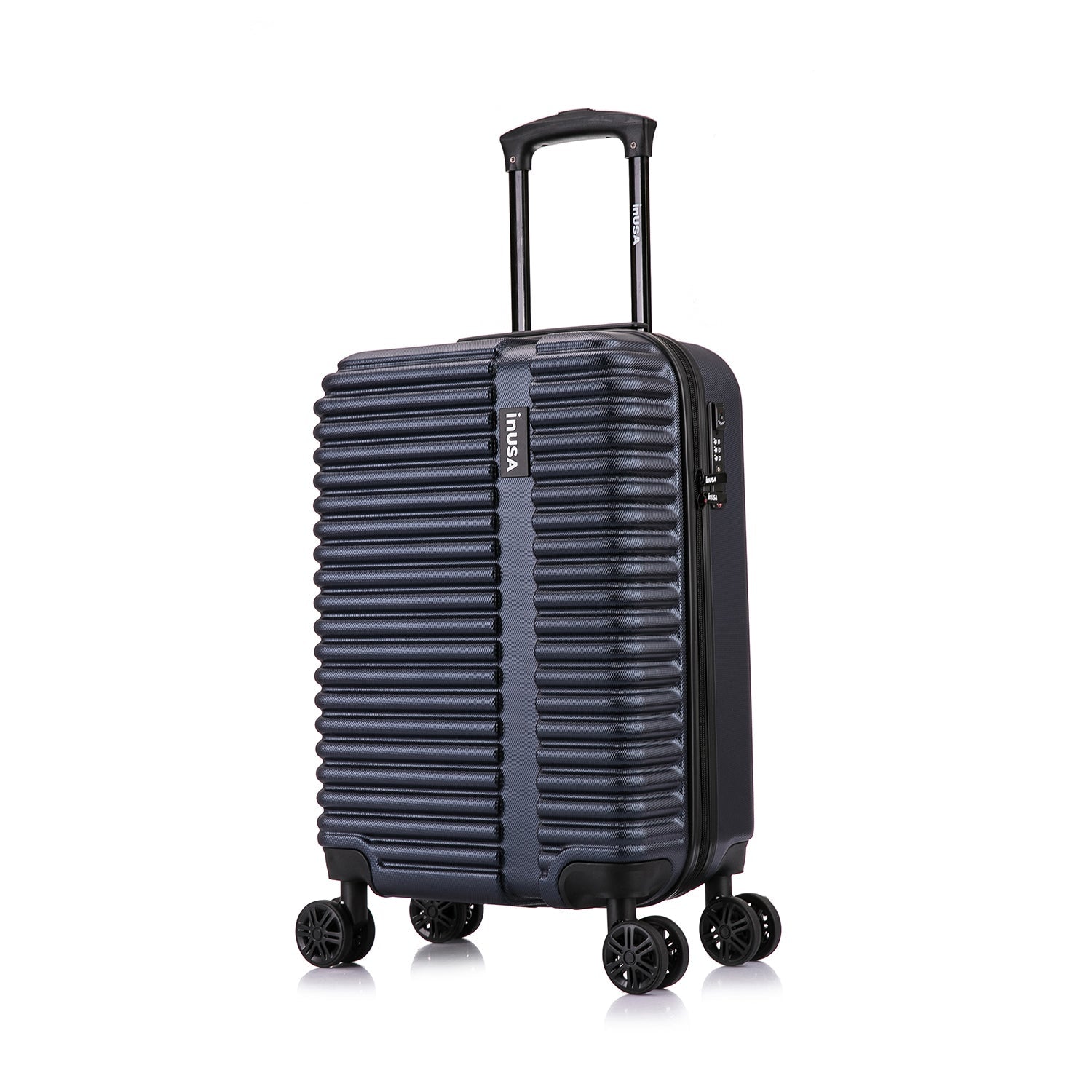 InUSA ALLY Lightweight Hardside Spinner Suitcase Luggage Set - Durable Carry-On & Checked Bags for Travel, Business Trips & Vacations