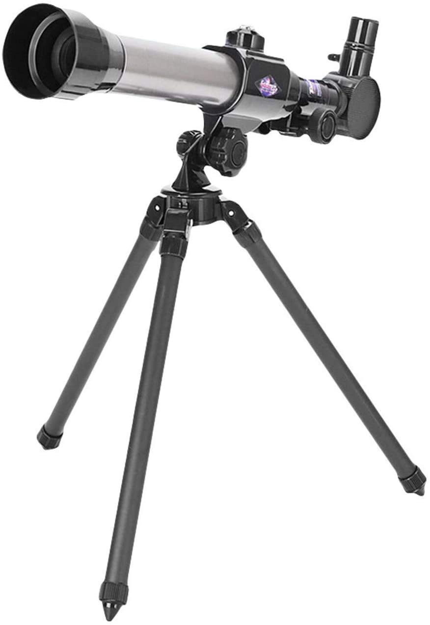 LeBonYard Kids Telescope for Astronomy Beginners - Portable Monocular Telescope with Tripod & 3 Eyepieces | Perfect Astronomy Gift for Children | Ideal for Stargazing, Backyard Exploration & Birthday Presents (Black)