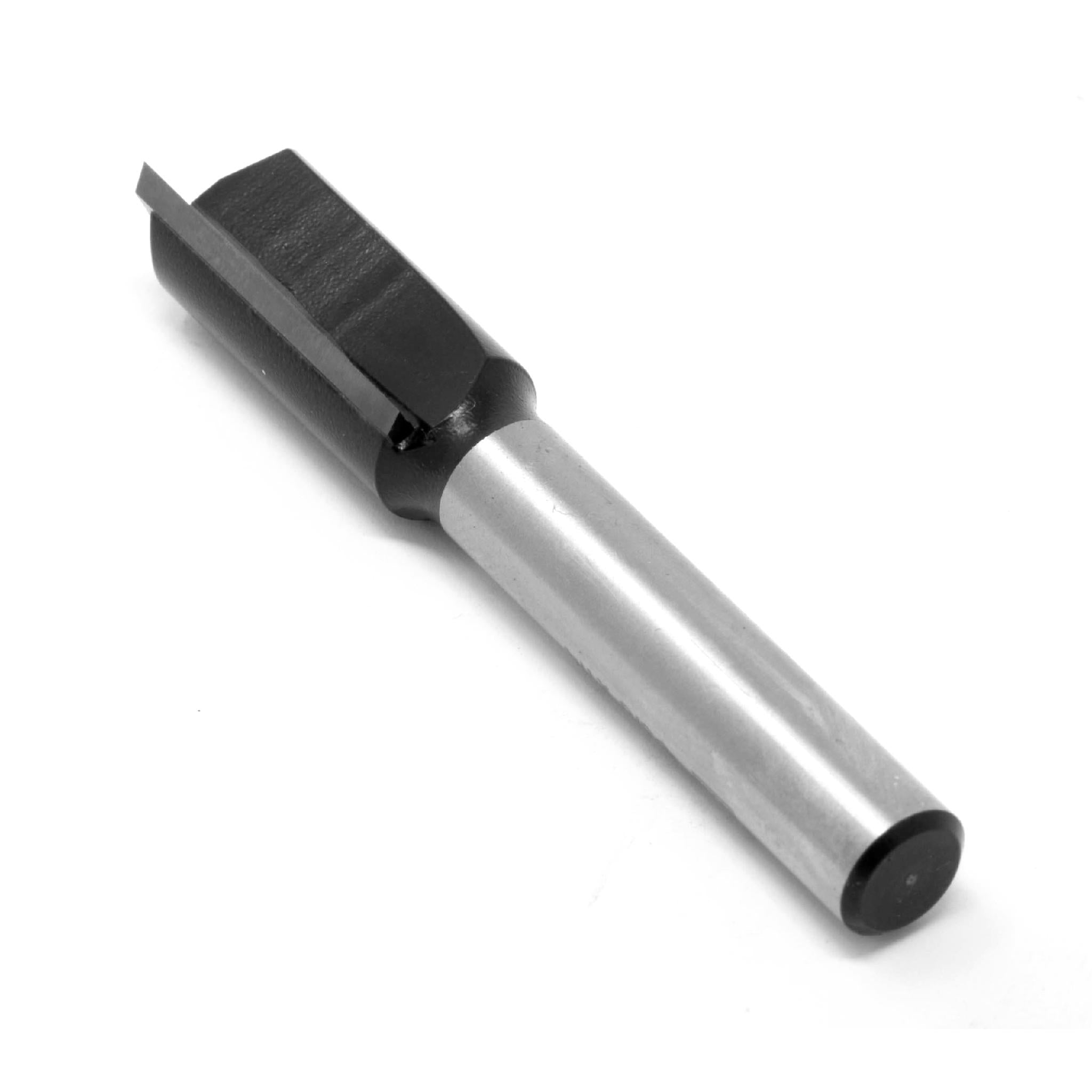 WEN RB105FF 3/8 Inch Straight 2 Flute Carbide Tipped Router Bit with 1/4 Inch Shank - Perfect for Woodworking, Cabinetry, and DIY Projects