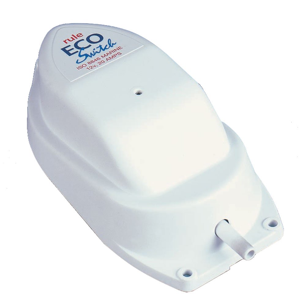 Brand New Rule Eco-Switch Automatic Bilge Pump Switch - 12V/24V Marine Boat Bilge Water Level Sensor with LED Indicator - Perfect for Yachts, Fishing Boats & Sailboats Water Drainage System