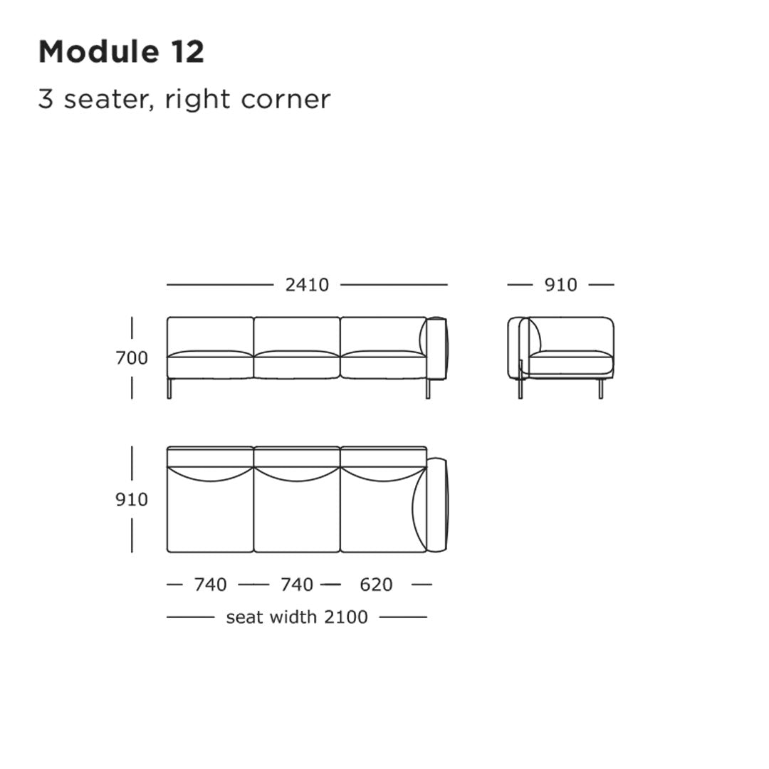 Pre-Configured Sofa Set - Easy Assembly Living Room Furniture for Modern Homes | Perfect for Apartments, Lounges & Family Gatherings