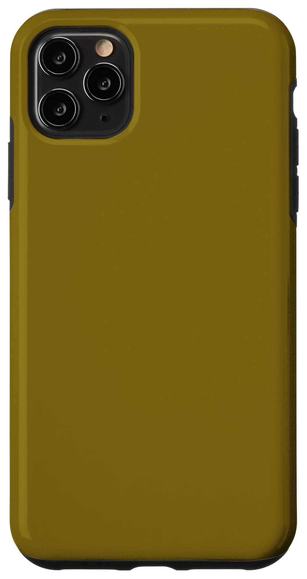 iPhone 11 Pro Max Case - Matte Dark Green Olive Pattern Protective Cover | Slim Fit, Shockproof & Scratch Resistant | Perfect for Daily Use, Travel & Outdoor Activities