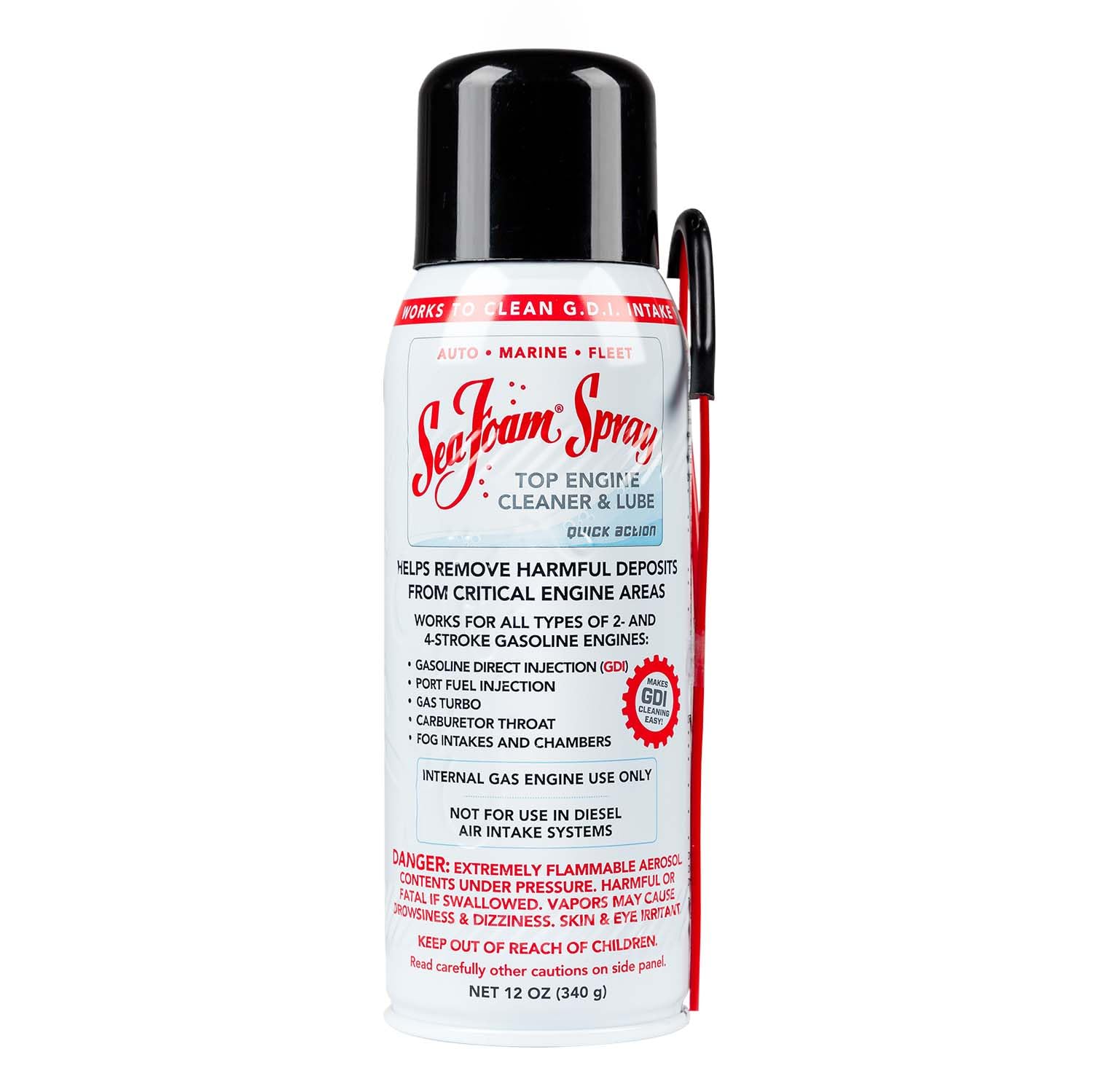 Sea Foam SS14 Fuel System Cleaner Spray - 12 Pack for Cars, Trucks & Marine Engines - Improves Performance & Reduces Emissions