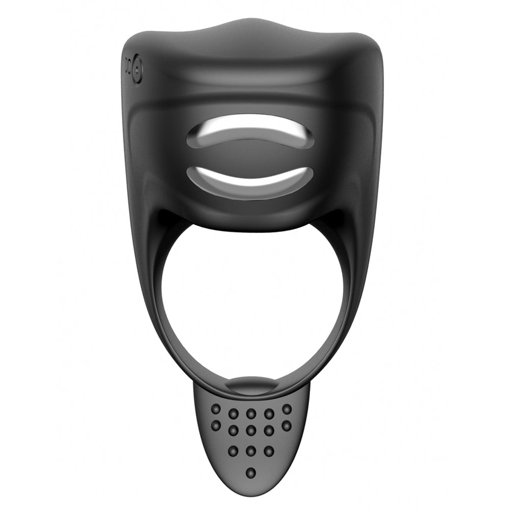 Electroshock Cock Ring with Clitoral E-Stimulation Massager - Powerful Pleasure Enhancer for Couples & Solo Play - Perfect for BDSM, Sensory Exploration & Intimate Bonding