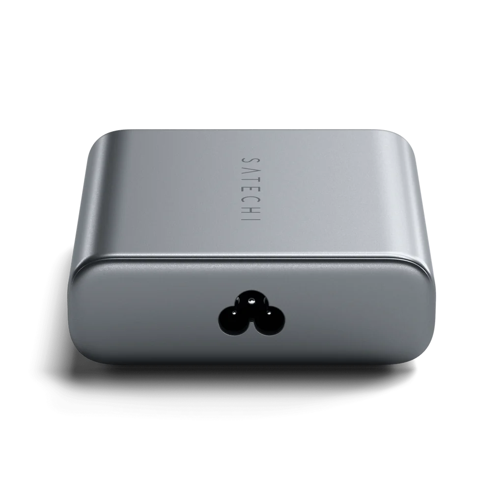 Satechi 200W USB C GaN Charger with 6 Ports - Fast Charging for MacBook, iPhone, iPad, Laptop & More - Perfect for Home, Office & Travel