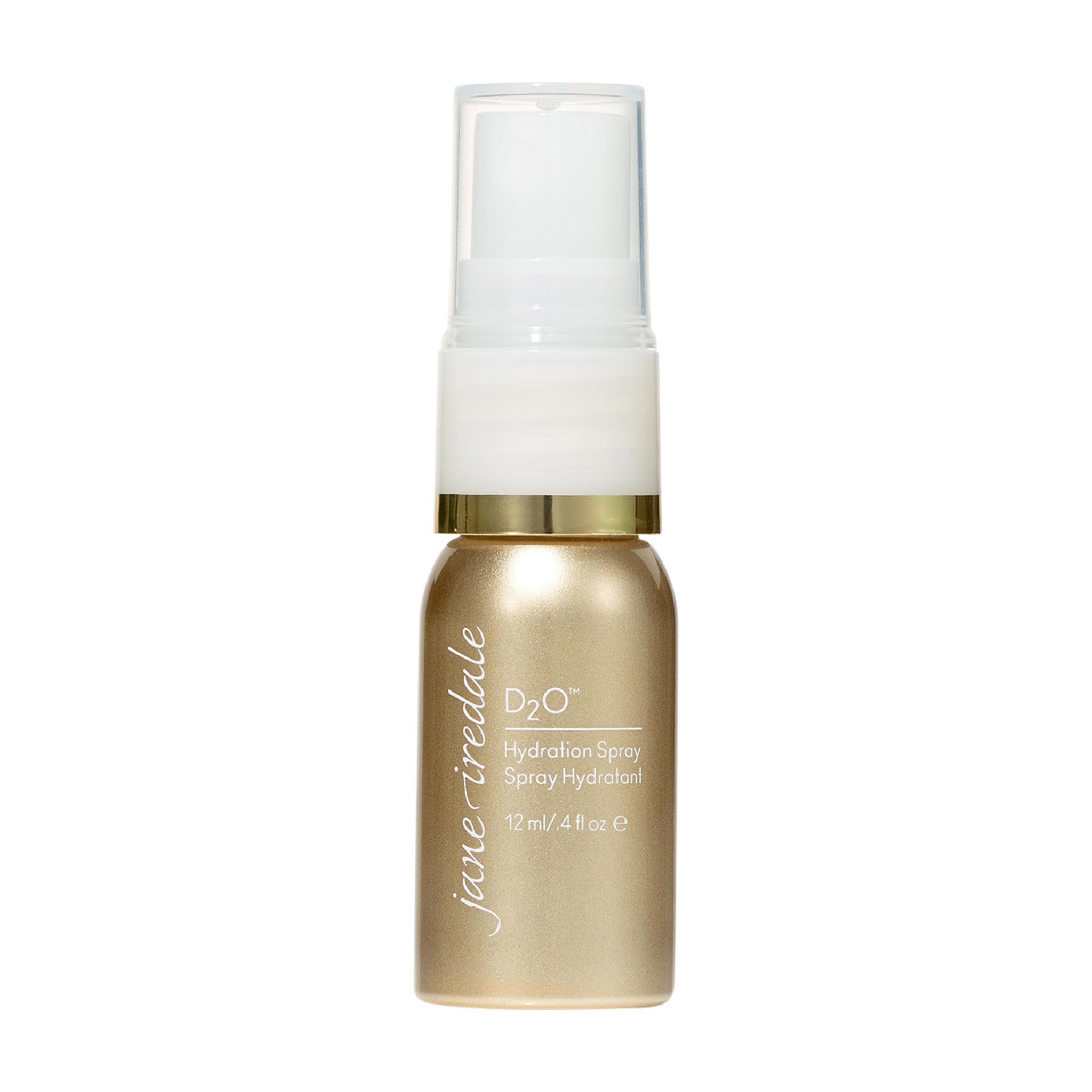 D2O Hydration Spray - Premium Facial Mist for Dry Skin & Makeup Refresh | Hydrating Skincare for Women & Men | Perfect for Travel, Gym & Office Use