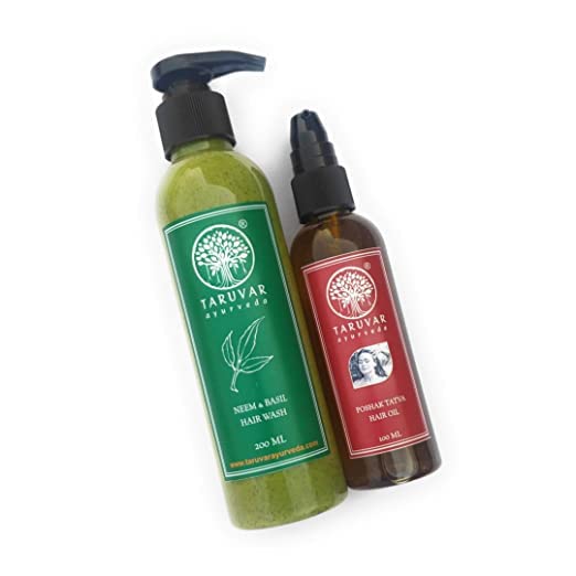 Hair Wash + Hair Oil