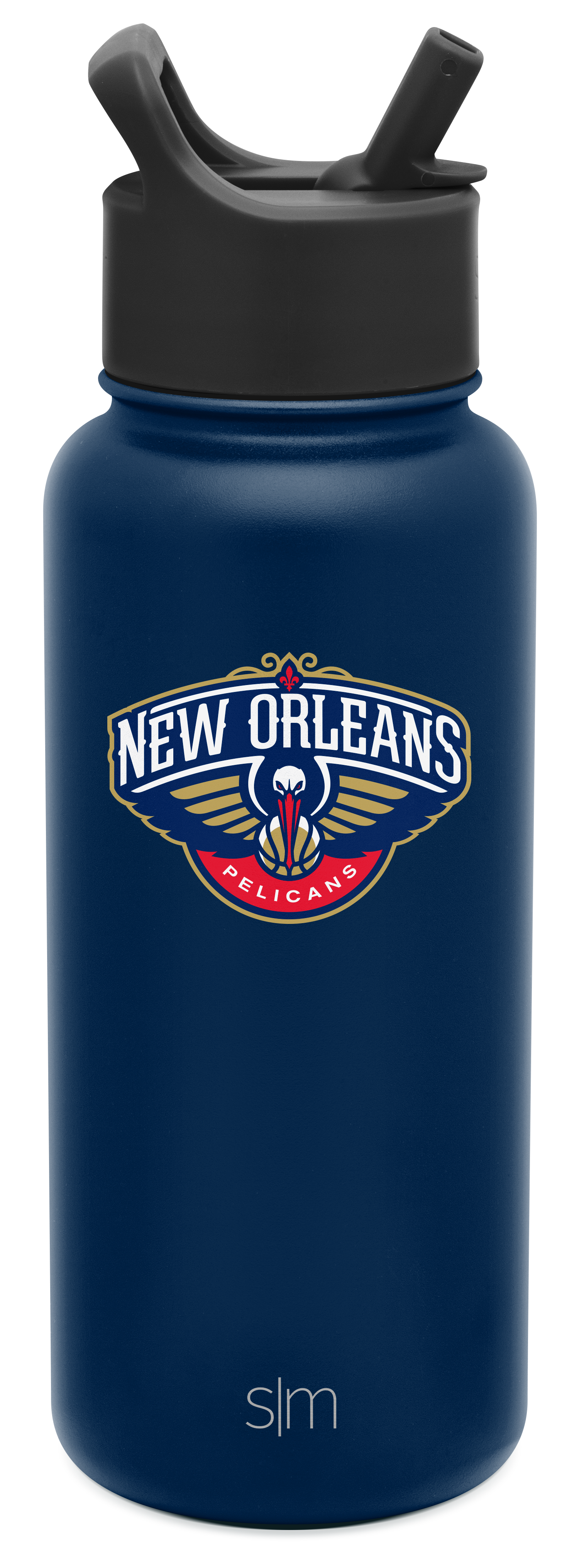 NBA Summit 32oz Water Bottle with Straw Lid - Leakproof & Insulated Sports Drink Bottle for Gym, Hiking & Outdoor Activities