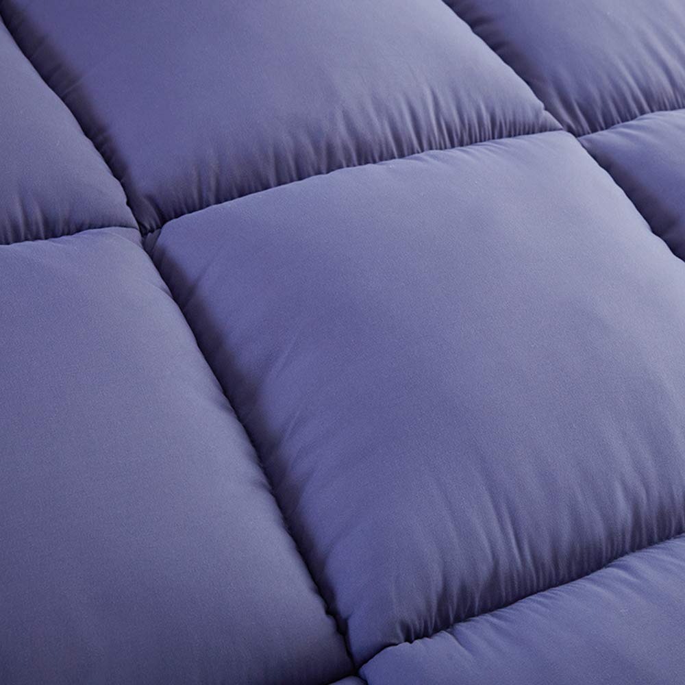 Portable Futon Mattress - Soft & Comfortable Foldable Floor Mat for Sleeping - Queen Size - Ideal for Living Room, Dorm, Camping & Travel - Breathable & Space-Saving Design