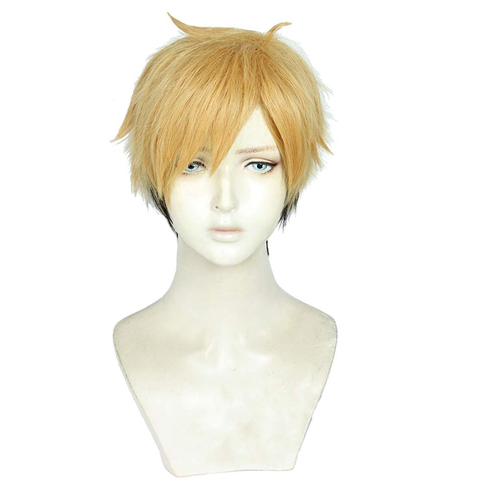 Miya Atsumu Anime Cosplay Wig - Haikyuu Volleyball Character Wig for Halloween, Cosplay, and Themed Parties - Perfect for Anime Conventions and Costume Events