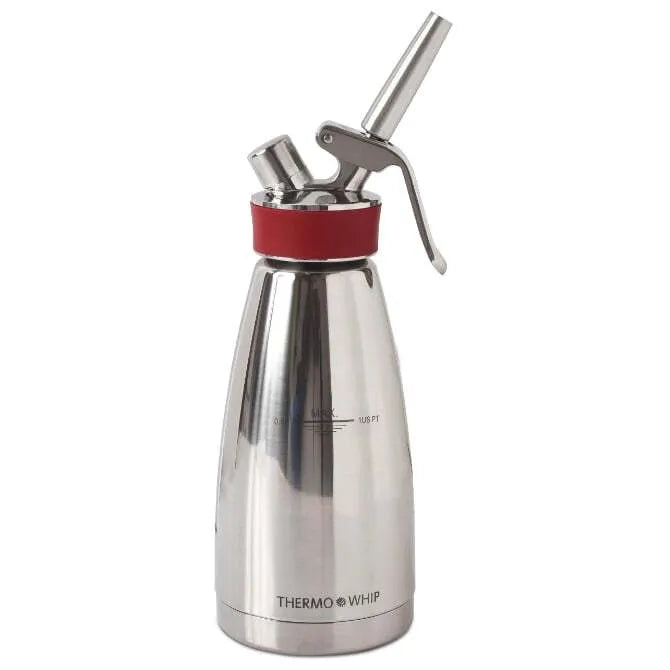 Professional Thermo Whip Pint - High-Quality Whipped Cream Dispenser for Desserts, Coffee & Cocktails | Perfect for Home Baking, Barista Use & Party Catering