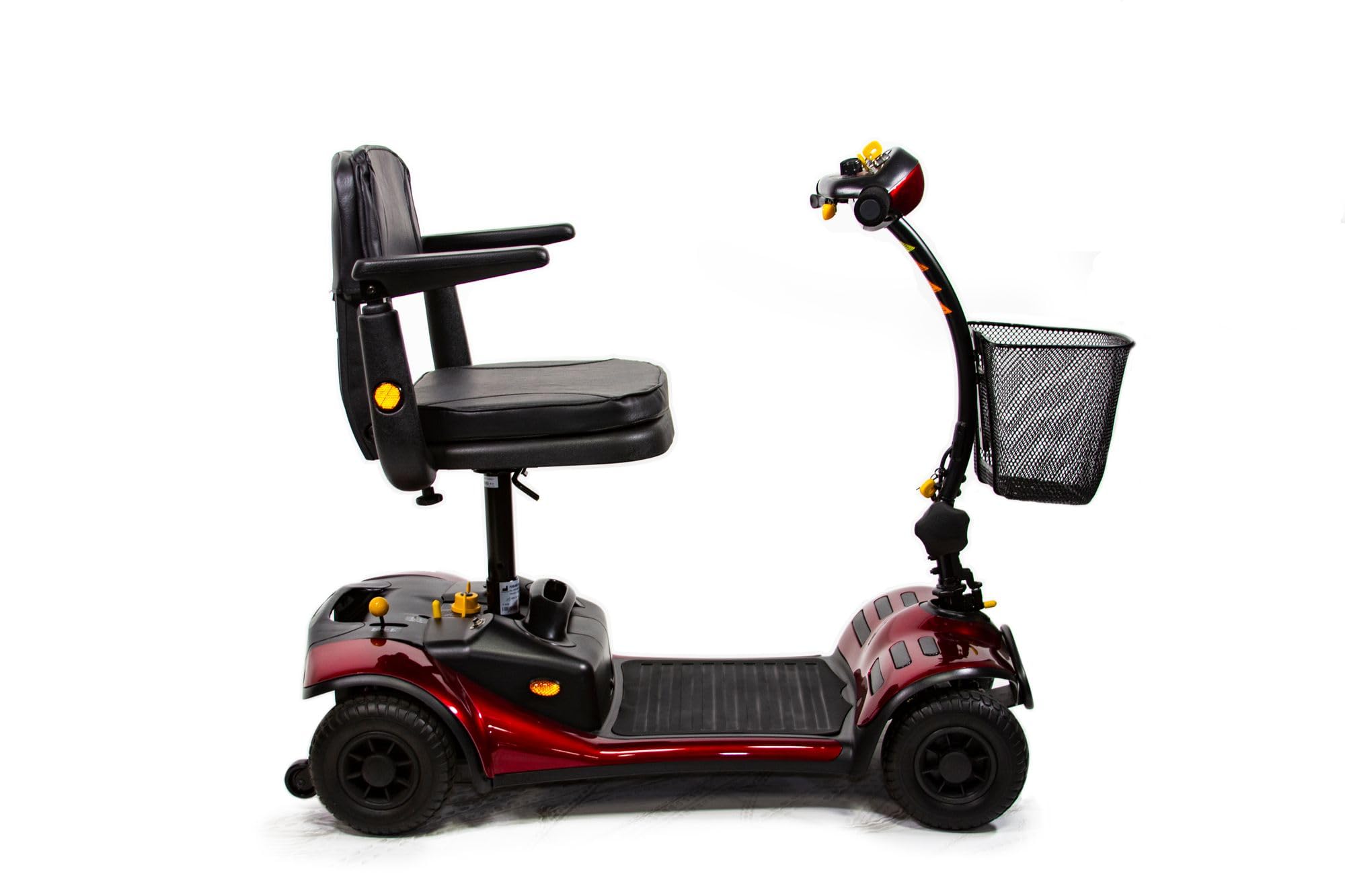Dasher 4 Four Wheel Mobility Scooter - Lightweight & Portable for Adults & Seniors - Perfect for Shopping, Travel & Outdoor Adventures