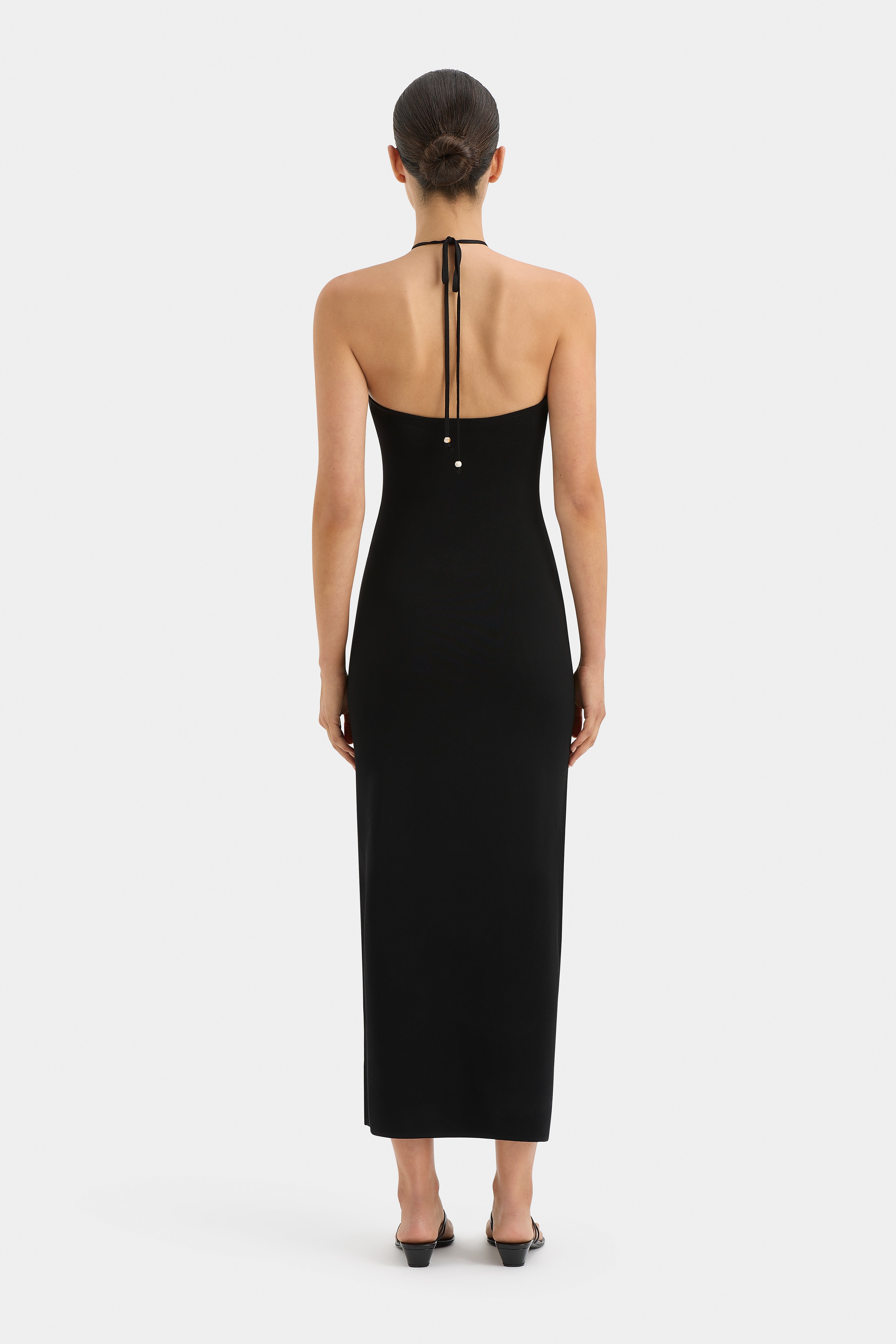 Salvador Beaded Halter Dress for Women - Elegant Bohemian Summer Party Outfit - Perfect for Beach Weddings, Vacations & Night Out