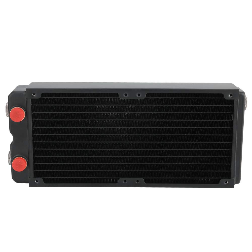 Double-Layer 45MM Copper Water Cooling Heat Sink - High Performance PC Cooling Accessories for Gaming PCs & Workstations - Perfect for Overclocking and High-End Computer Builds