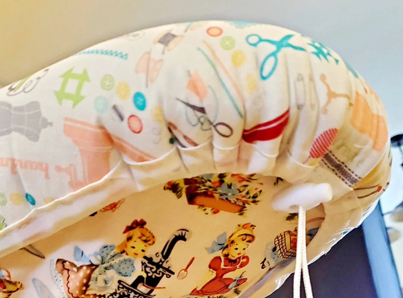 Premium Ironing Board Cover with Tomato Pin Cushion - Non-Slip Quilting Ironing Mat for Sewing & Crafting - Perfect for Quilters, Seamstresses & DIY Enthusiasts