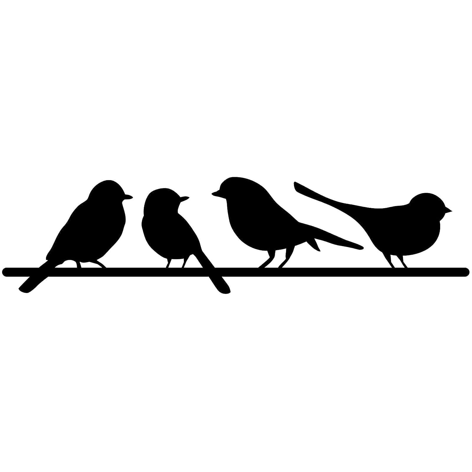 Metal Bird Wall Art Decor - Handcrafted Branch Wall Hanging Sign with Bird Silhouette Sculpture for Balcony, Garden, Living Room, Bedroom - Perfect for Indoor & Outdoor Home Decor (Wall Mounting, Housewarming Gift, Nature-Themed Interior Design)