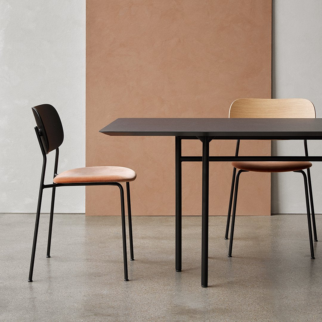 Stackable Upholstered Dining Chairs - Modern Comfort for Home, Office & Restaurant Use