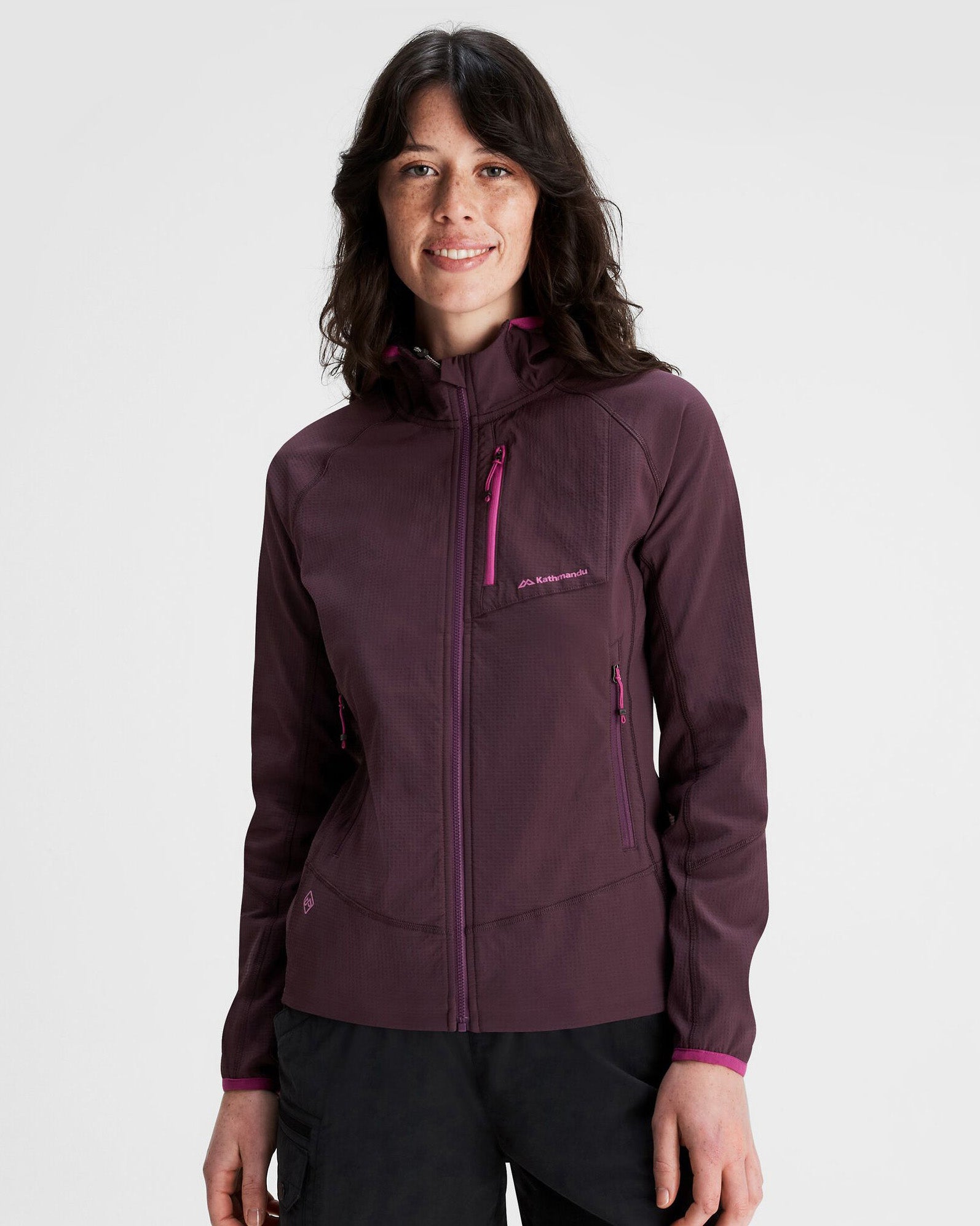 Women's Aysen Hooded Fleece Jacket - Soft Warm Winter Coat for Outdoor Activities, Hiking & Casual Wear