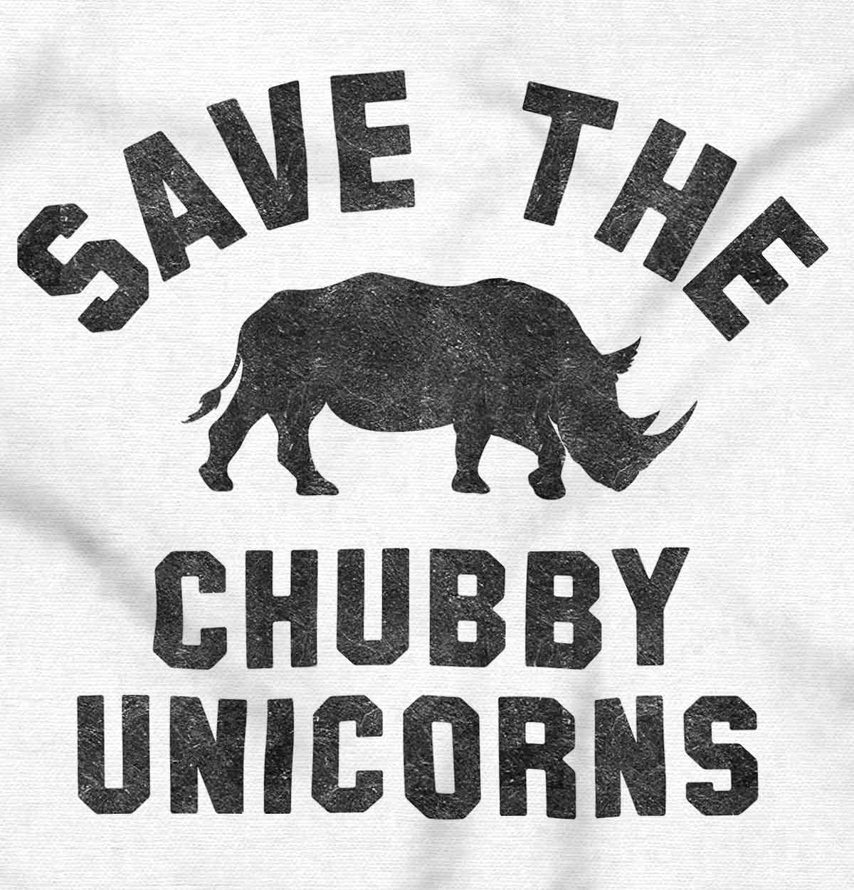 Save The Chubby Unicorns Fantasy Graphic Tank Top for Men & Women - Casual Summer Tee for Beach, Parties & Everyday Wear