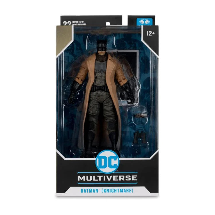 Batman (Knightmare) DC Multiverse Action Figure - Batman v Superman: Dawn of Justice Collectible Toy for Display & Play | Perfect for Superhero Fans & Collectors | Great for Home Decor, Office Display, and Gift Giving