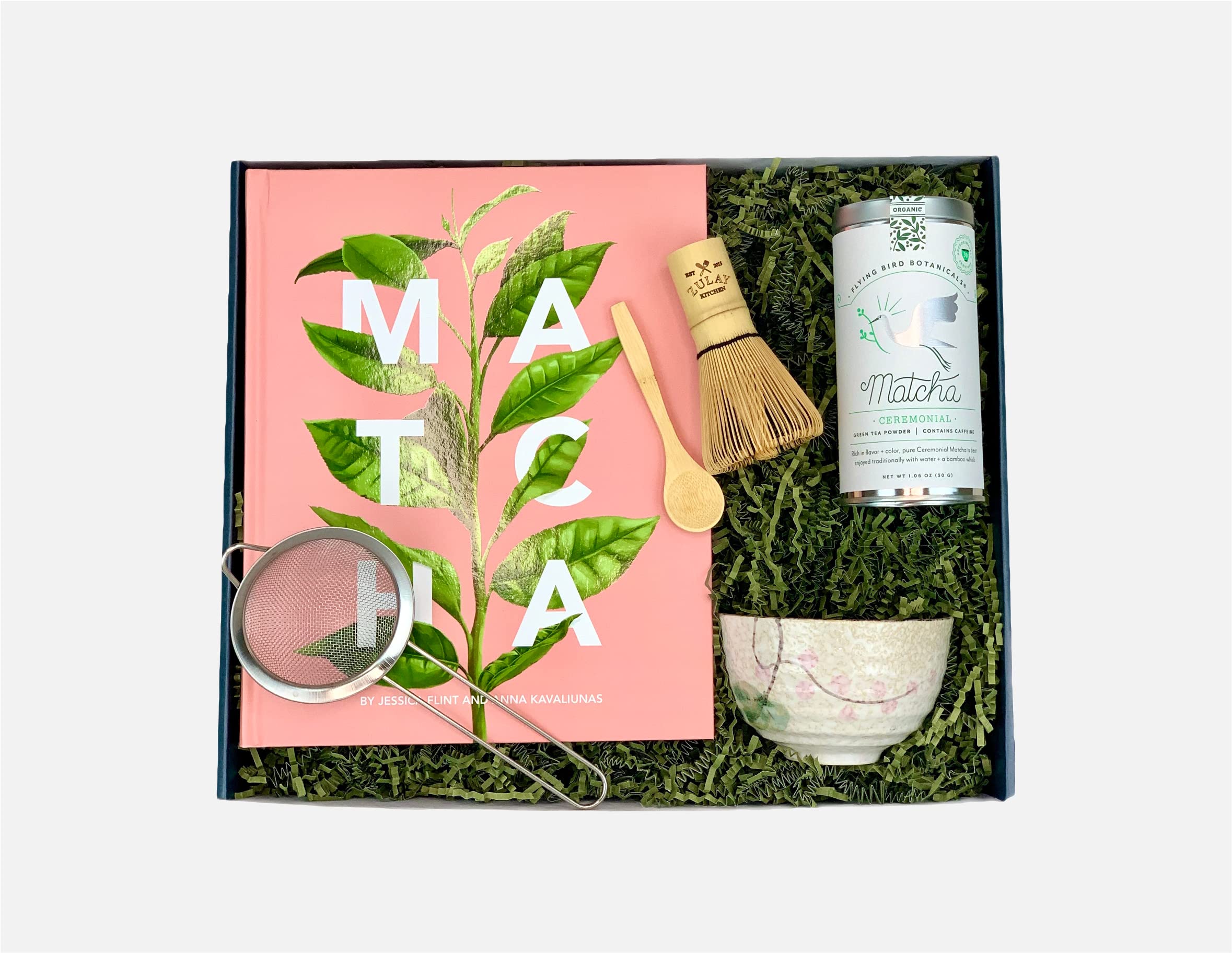 Premium Organic Matcha Green Tea Gift Set - Ceremonial Grade Powder for Latte, Baking & Detox - Perfect for Tea Lovers, Birthday & Holiday Gifts