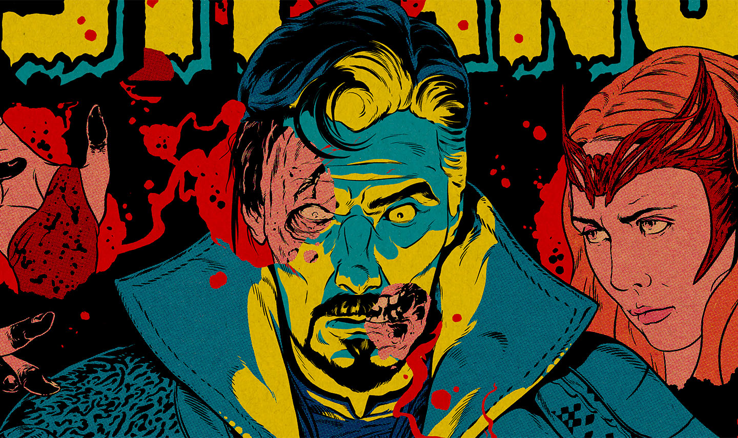 Doctor Strange in the Multiverse of Madness Movie Poster - Premium Quality Wall Art for Marvel Fans - Perfect for Home Theater, Bedroom & Office Decor