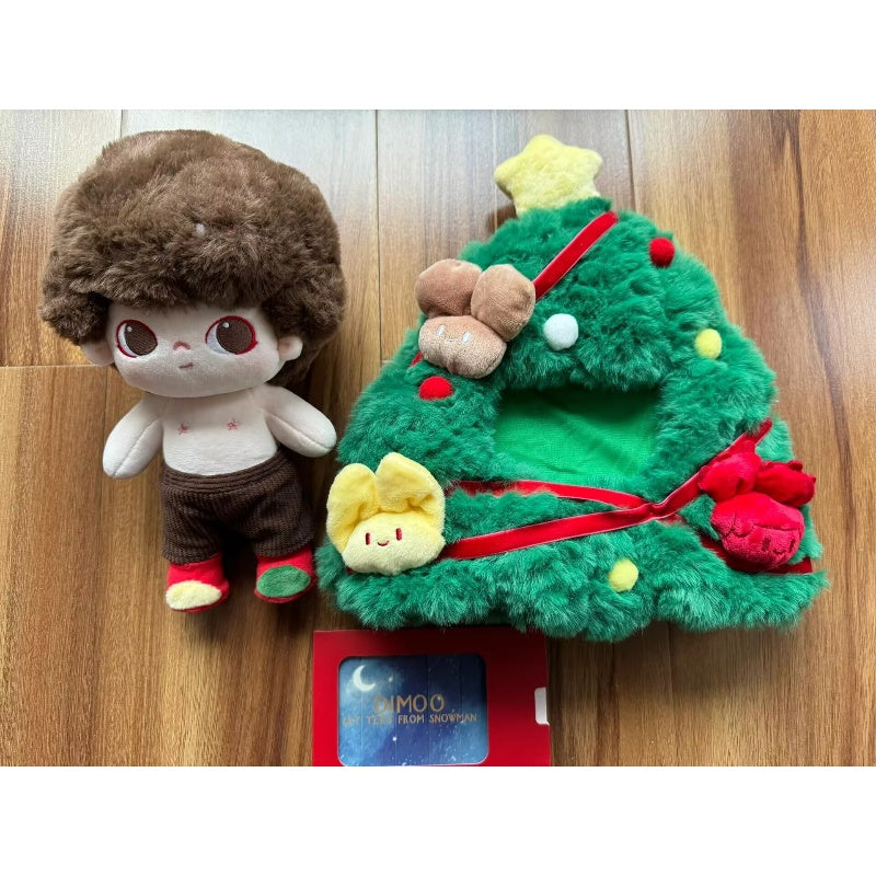 DIMOO Snowman Cotton Plush Doll - Christmas Tree Ornament & Holiday Decoration for Home, Office, and Gift Giving