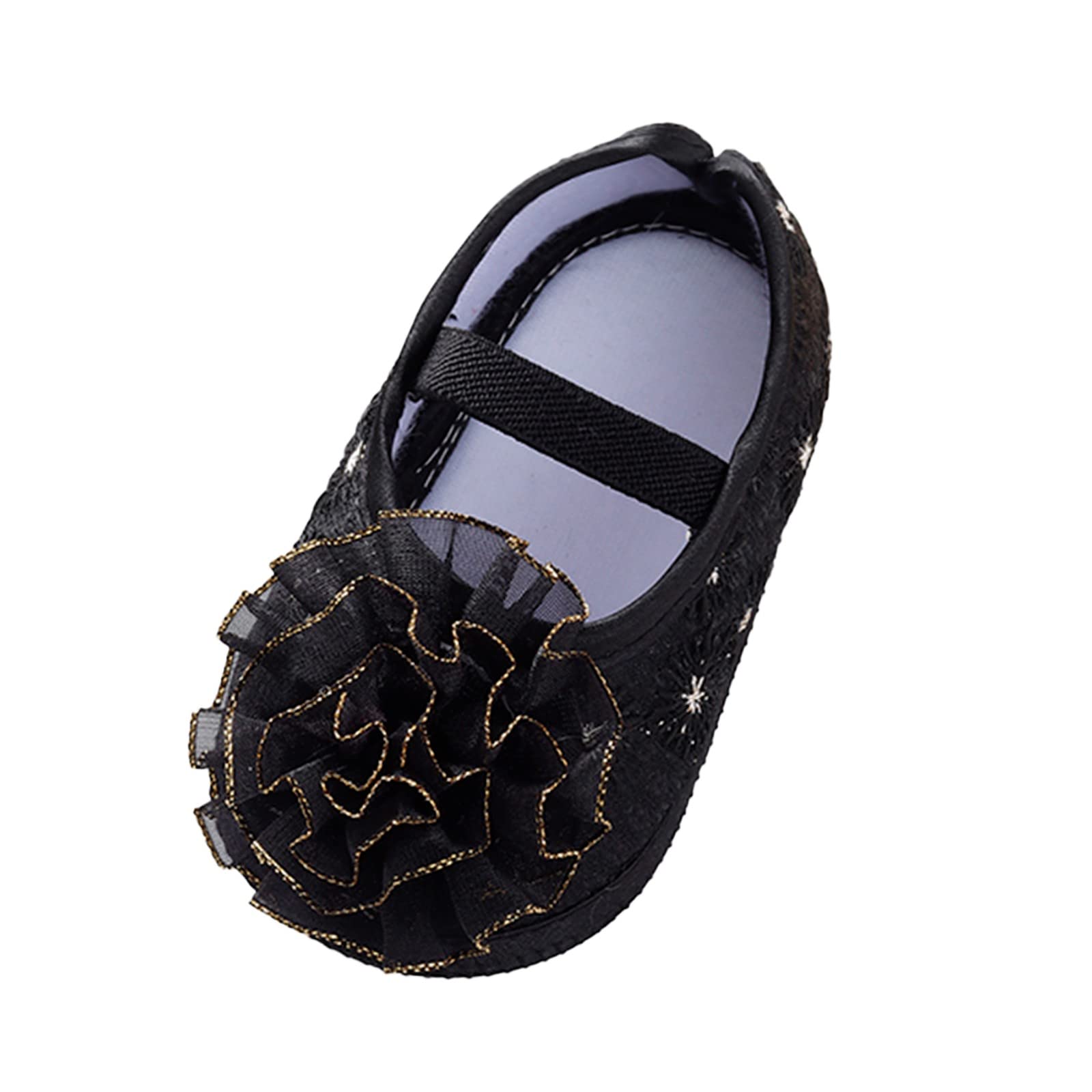 Gaoqi Kids Baby Princess Flower Shoes - Soft Sole Toddler Girl Shoes for Walking, Beach & Play - Cute Water Shoes for Toddlers & Little Girls - Perfect for Outdoor Activities, Parties & Summer Fun