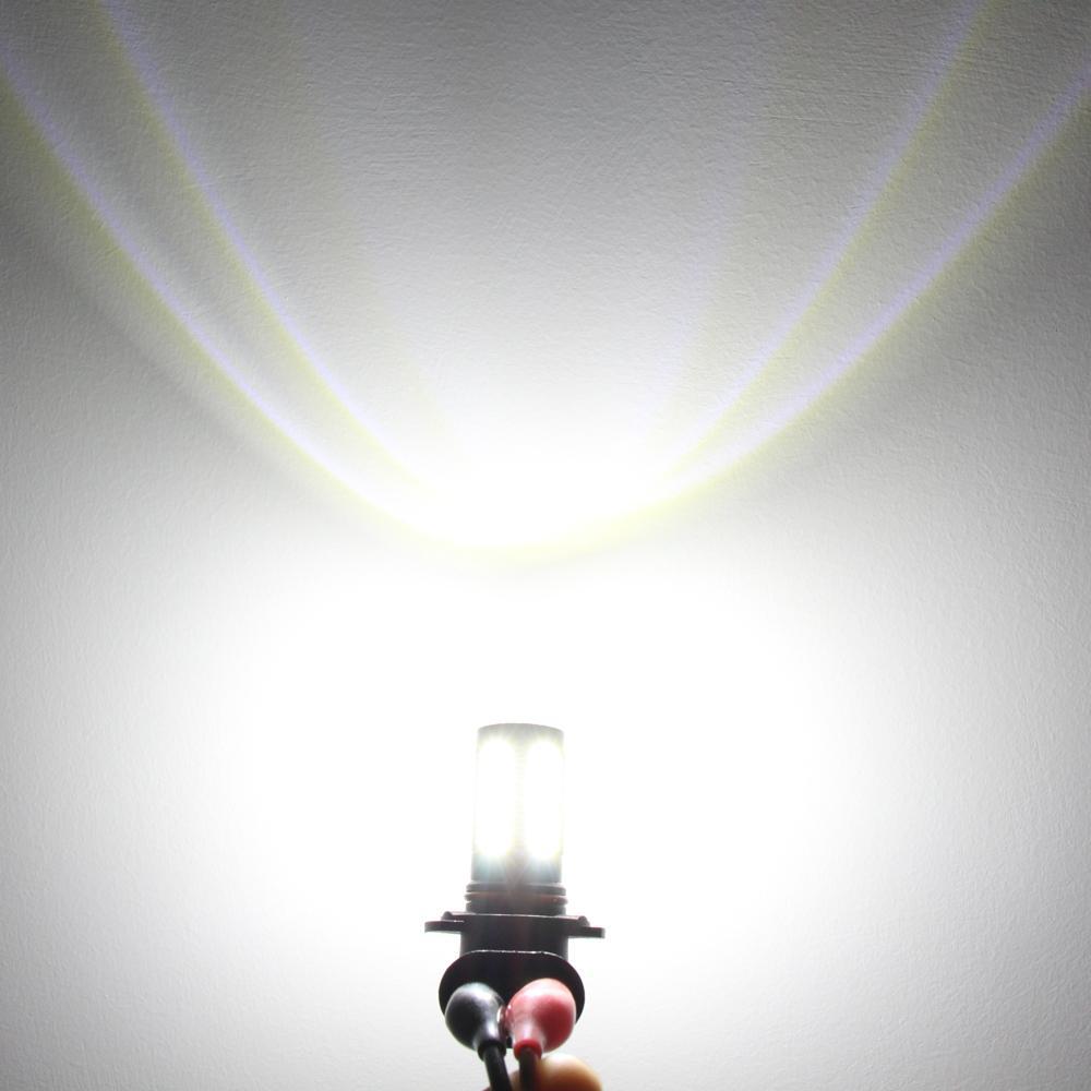 H8 H16 H11 LED Fog Light Bulbs - Super Bright 5730 SMD, 6000K Xenon White - Perfect for Off-Road, Trucks & SUVs in Foggy or Rainy Conditions