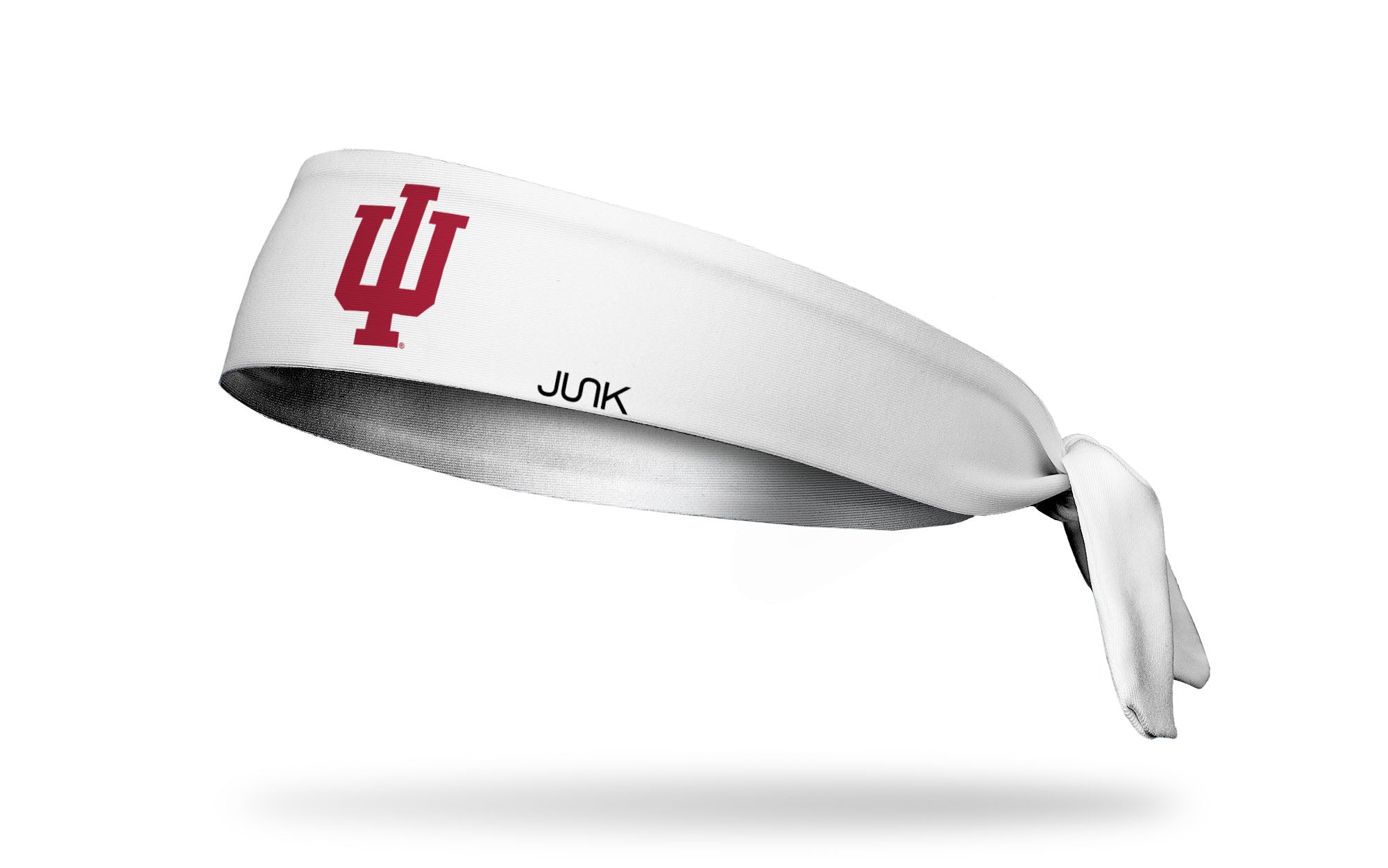 Indiana University Logo White Adjustable Headband - Stylish & Comfortable Hair Accessory for Sports, Workouts, and School Spirit