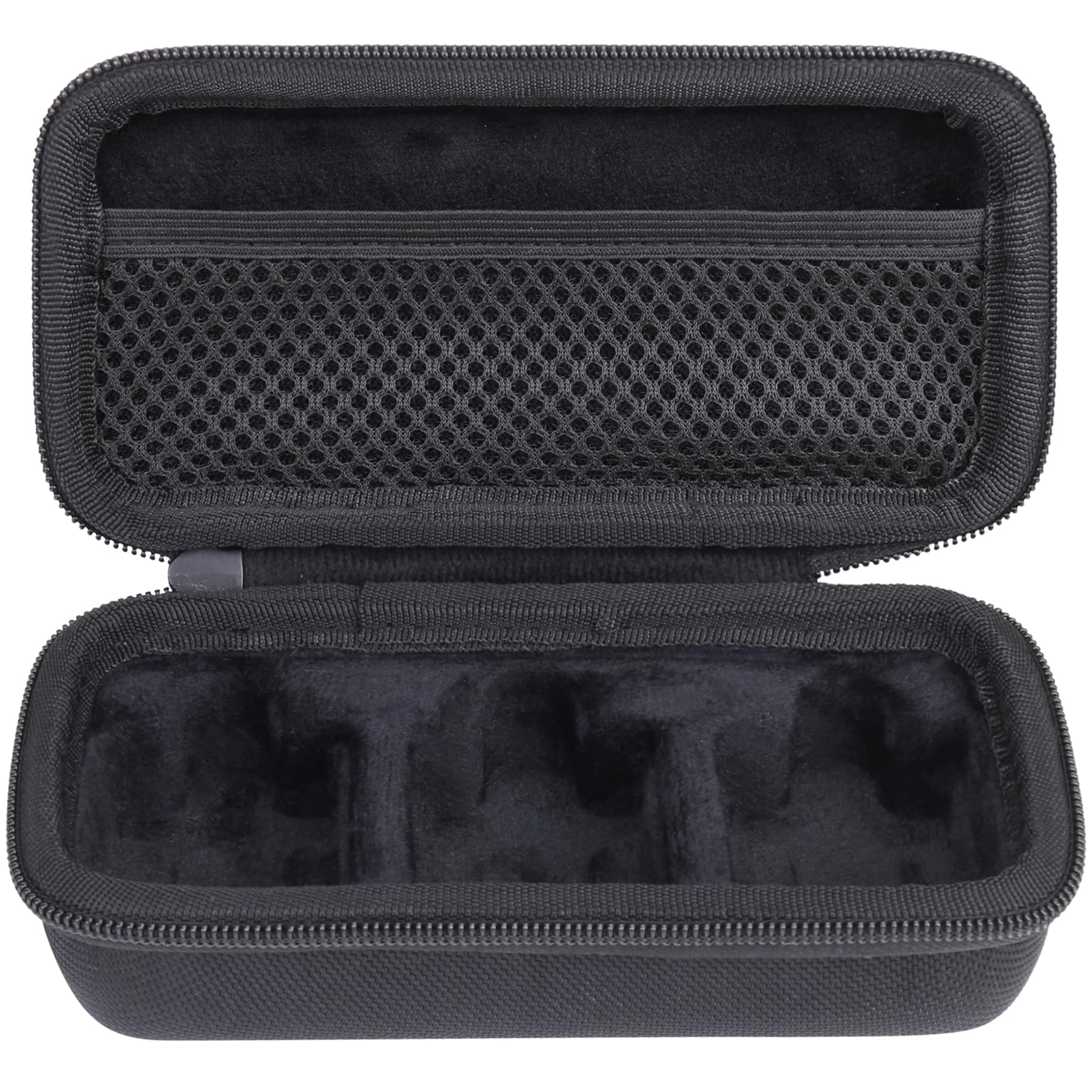 Aenllosi Hard Carrying Case for Rode Wireless ME & Wireless GO II Microphone - Durable Protective Storage Box for Rode Wireless ME Clip & Wireless GO II Dual Channel Digital Wireless Mic System (Black) - Perfect for Travel, Studio & Field Recording