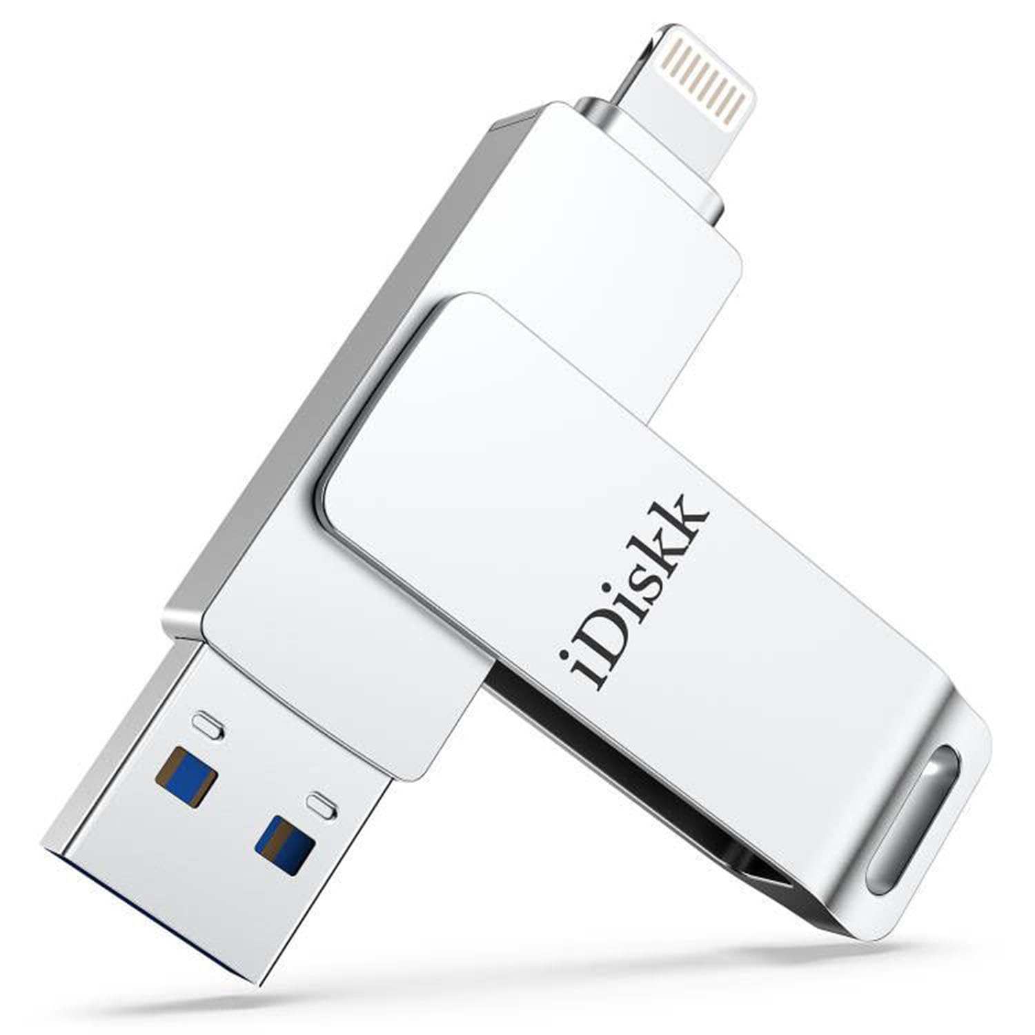 iDiskk MFi Certified 512GB Photo Stick - High-Speed USB 3.0 Flash Drive for iPhone, iPad, Mac & PC | Expand Storage, Backup Photos/Videos, Transfer Files Quickly | Perfect for Travel, Work & School