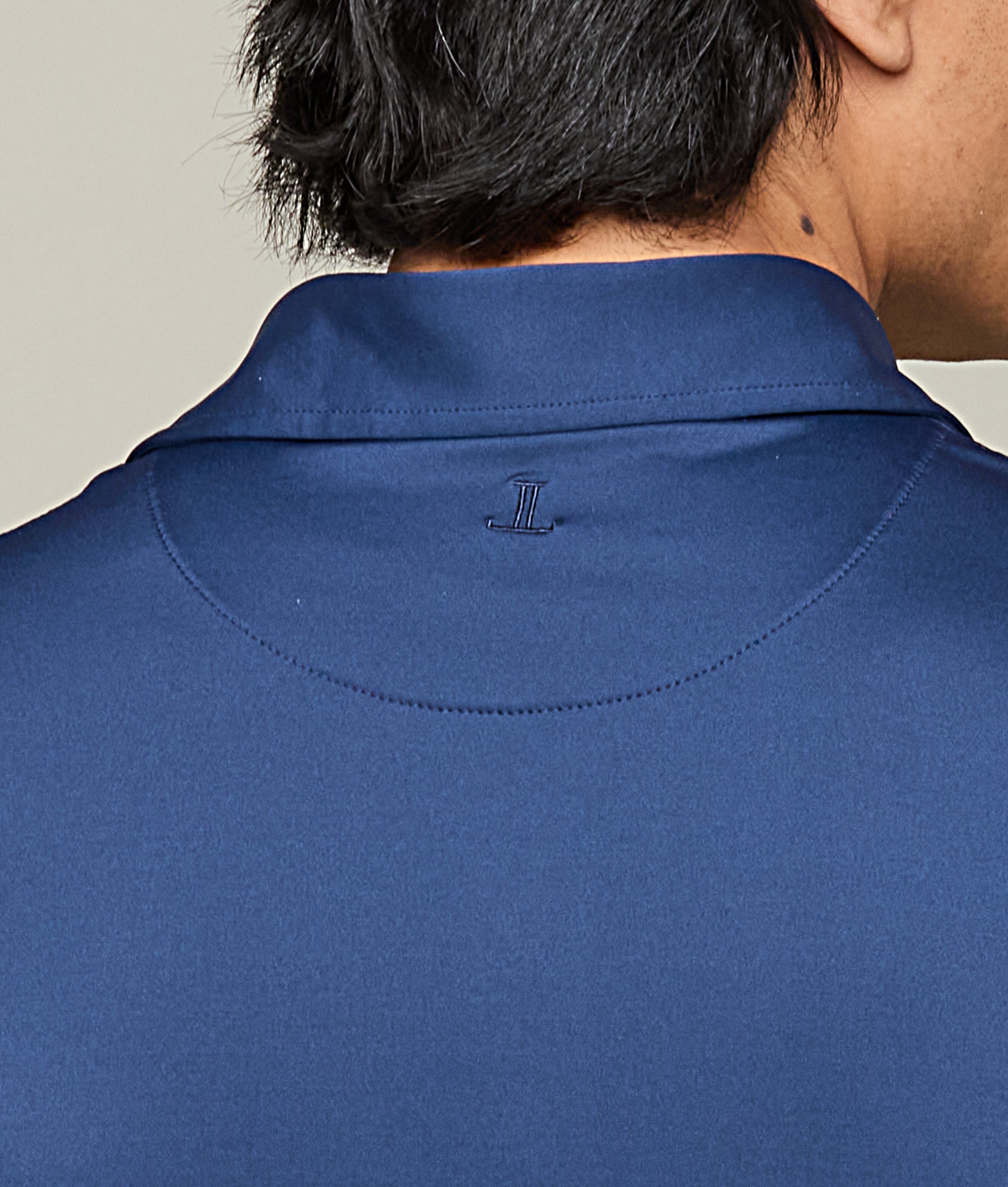 Lucchese Men's Golf Polo Shirt - Dallas Cowboys Navy Blue Performance Polo for Golf & Casual Wear | Moisture-Wicking, Breathable Fabric for Sports & Outdoor Activities