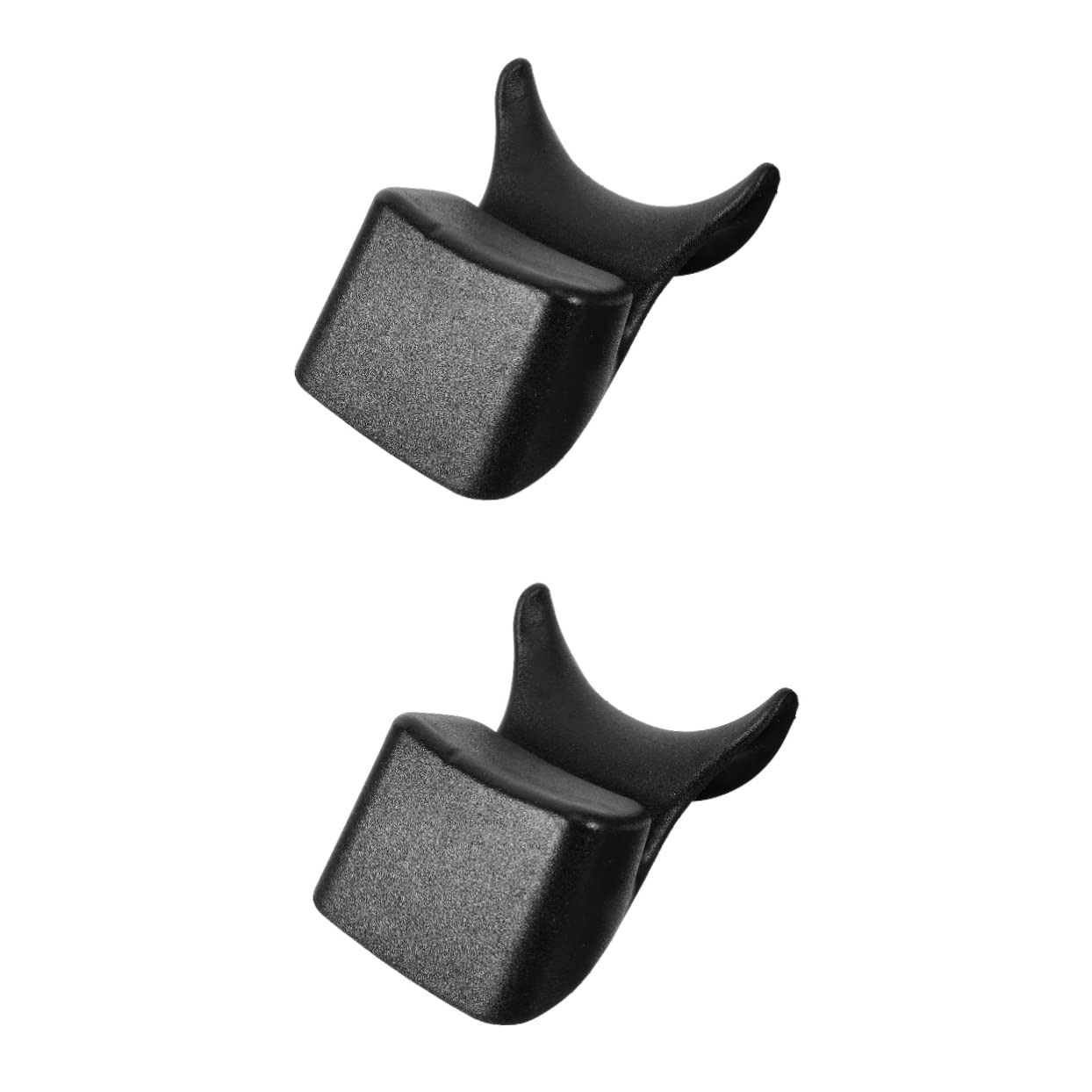 DOITOOL 2 Pack Black Shampoo Pillow for Kids & Elderly - Neck Support Pillow for Hair Washing at Salon, Home, or Travel