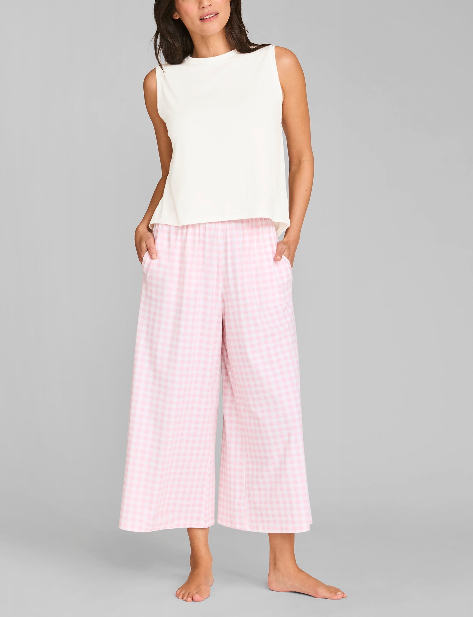Women's Power Nap Tank & Pant Set - Soft Sleepwear for Relaxation & Comfort - Perfect for Lounging, Yoga & Nighttime Wear