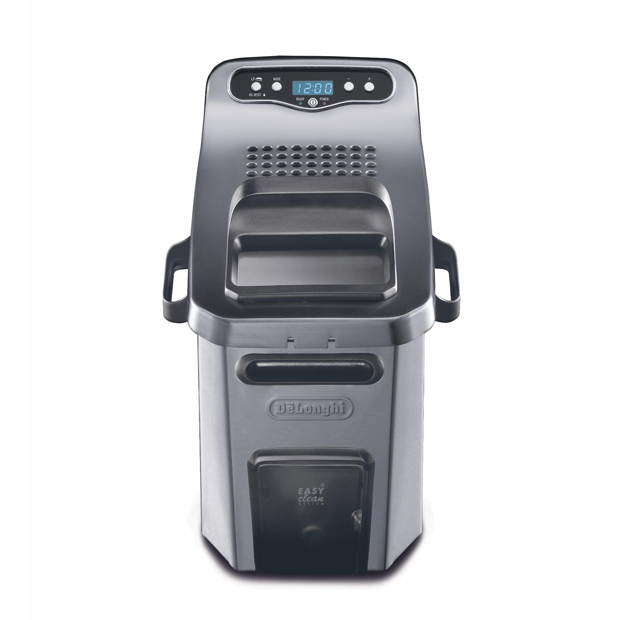 DeLonghi Livenza 1-Gallon Deep Fryer with EasyClean System - Adjustable Thermostat & Cool Touch Handles - Dishwasher Safe Oil Fryer for Home Kitchen - Perfect for Frying Chicken, Fish, French Fries & Donuts