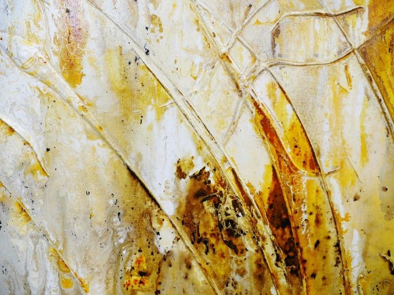 Australian Sienna Riot 160cm x 100cm Abstract Canvas Art - Modern Wall Decor for Living Room, Bedroom & Office