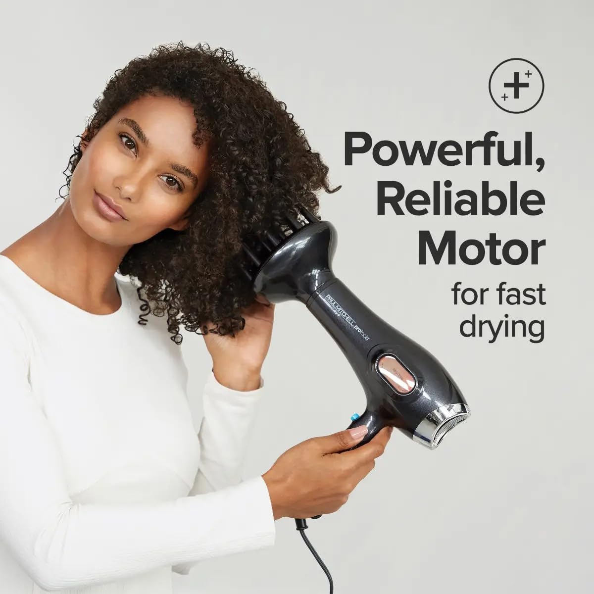Paul Mitchell Express Ion Dry Hair Dryer - Digital Ionic Blow Dryer with Multiple Heat & Speed Settings for Salon-Quality Styling - Perfect for Home Use, Travel & Professional Salons