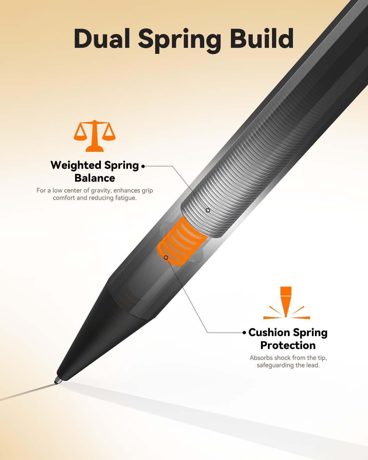 0.7mm Four Candies Metal Mechanical Pencils with #2 Leads - 19-Piece Set Includes Erasers, Refills & Case - Premium Writing & Drawing Tools for School, Office, Sketching & Art Projects