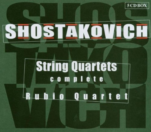 Rubio Quartet - Complete Shostakovich String Quartets (2003) | Classical Music CD for Home Listening & Gift Giving