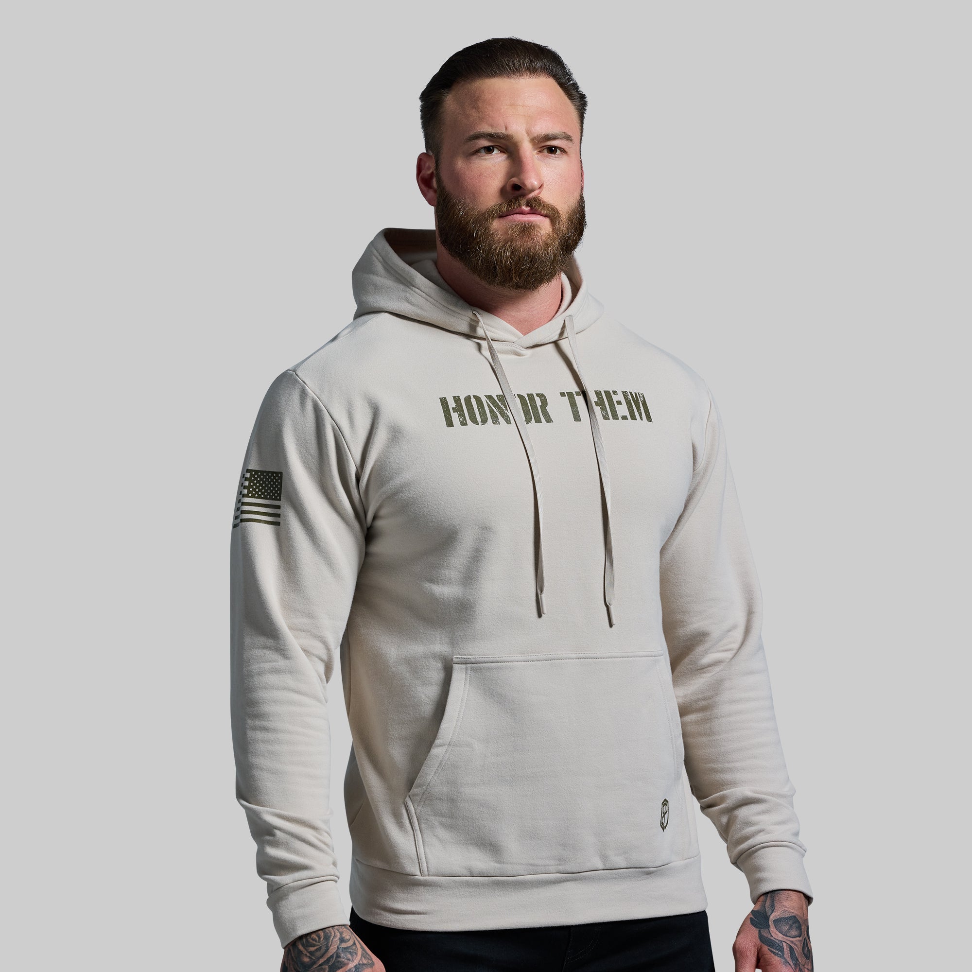 BDF Premium Unisex Hoodie - Soft & Comfortable Pullover Sweatshirt for Men & Women (Pumice Gray) - Perfect for Casual Wear, Gym, and Outdoor Activities