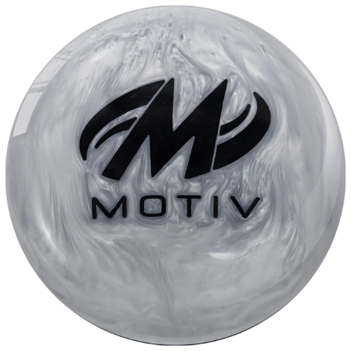 Motiv Silver Sniper Pearl Bowling Ball | High Performance Reactive Resin | Perfect for League Play & Tournament Competition | Strike More with This Pro-Grade Bowling Ball