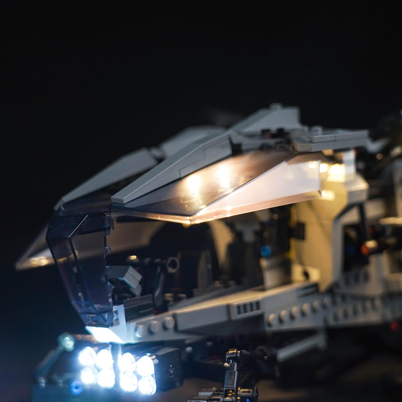 LEGO Icons Dune Atreides Royal Ornithopter 10327 Light Kit - LED Lighting Set for LEGO Building Models - Perfect for Display & Nighttime Showcase